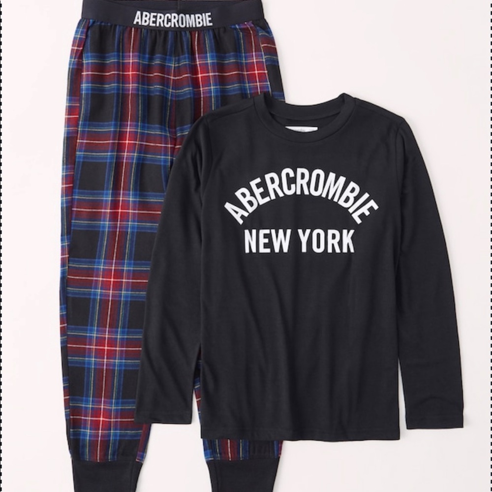 Abercrombie flannel pijama set